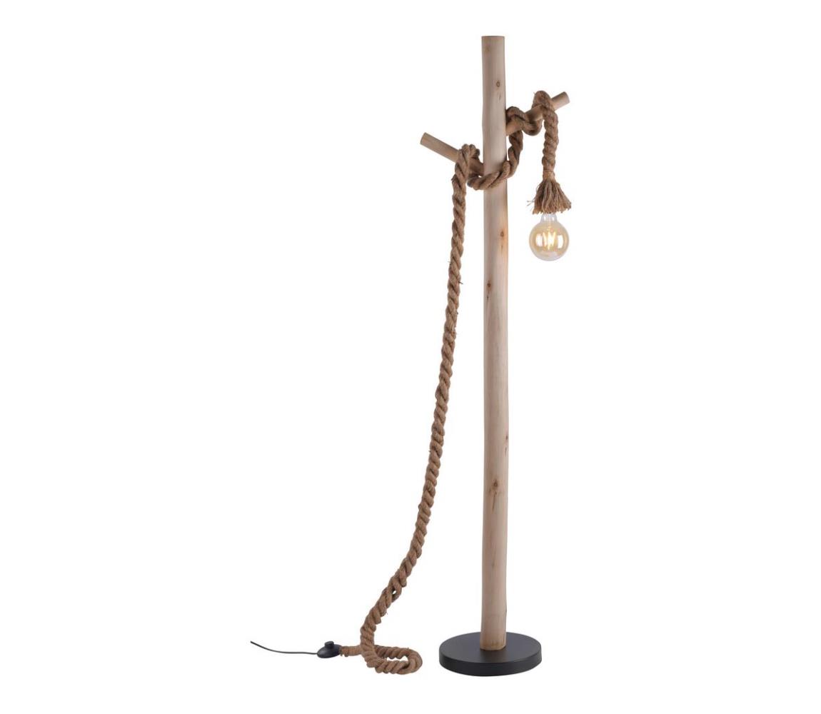 Leuchten Direkt 15484-18 - Stojací lampa ROPE 1xE27/15W/230V 15484-18