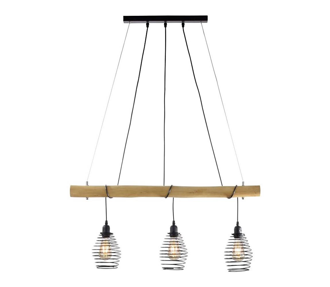Leuchten Direkt 15526-79 - Lustr na lanku SPRING 3xE27/40W/230V 15526-79