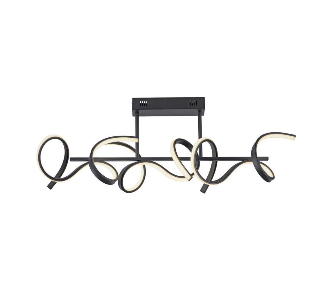 Leuchten Direkt 19032-18 - LED Stmívatelný lustr na tyči CURLS 3xLED/25,8W/230V 19032-18