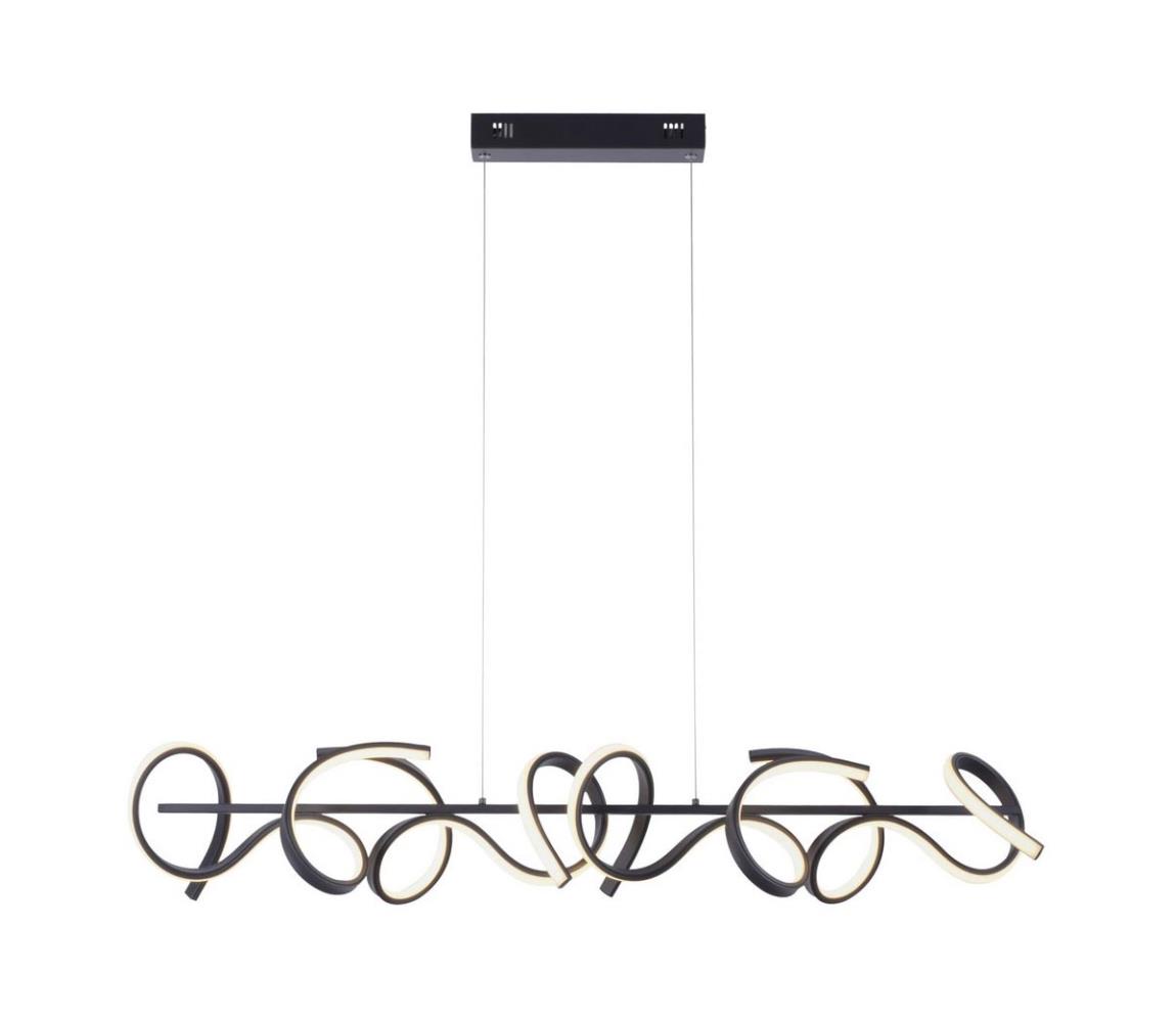 Leuchten Direkt 19033-18 - LED Stmívatelný lustr na lanku CURLS 4xLED/10,2W/230V 19033-18