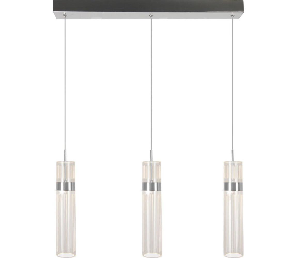 Light Prestige LED Lustr na lanku AMBIENTE 3xLED/6W/230V 3000/4000/6000K lesklý chrom LP-1510/3L CH