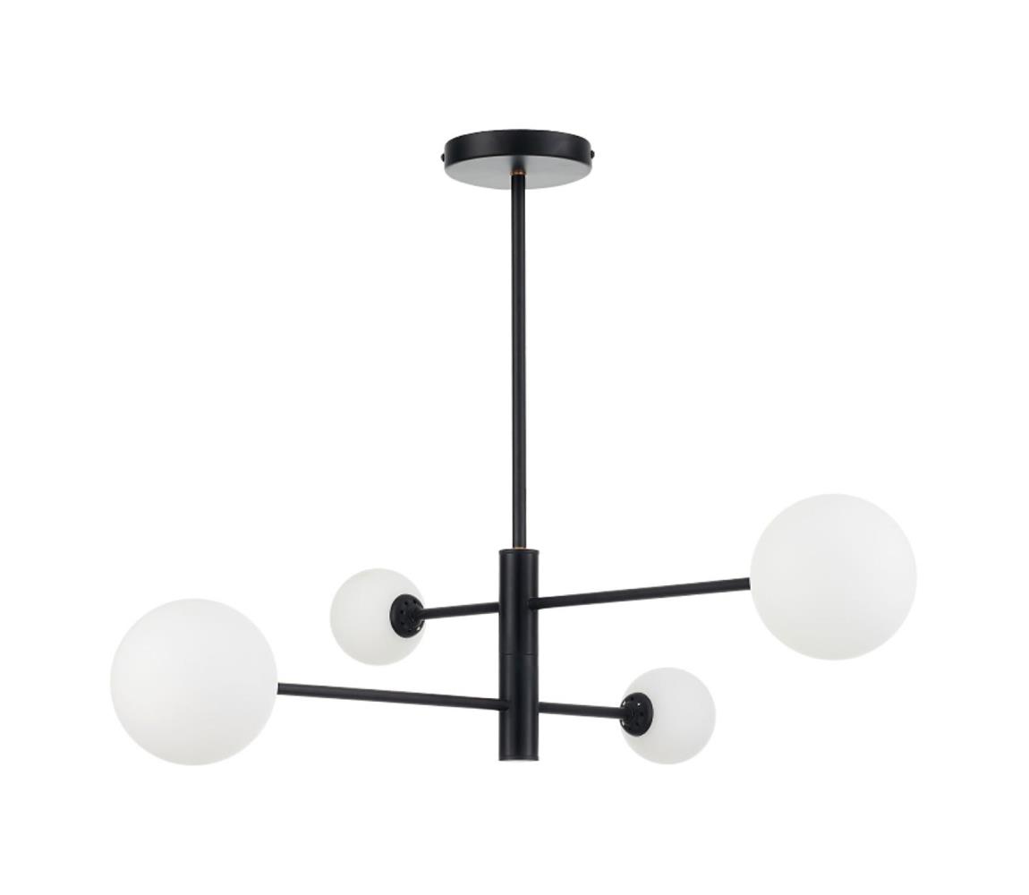 Light Prestige Lustr na tyči DORADO 4xG9/40W/230V černá LP-002/4P BK