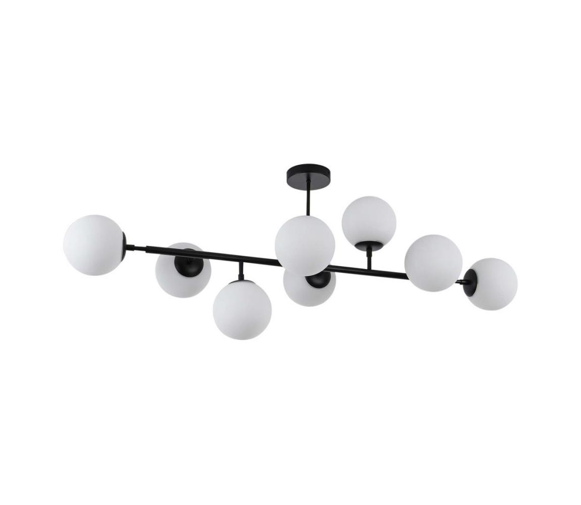 Light Prestige Lustr na tyči DORADO 8xE14/40W/230V černá LP-002/8P BK