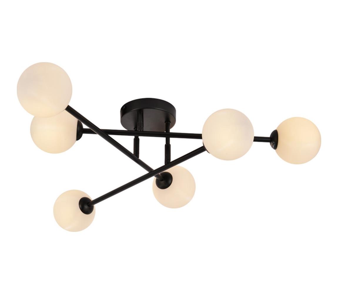 Light Prestige Přisazený lustr DORADO 6xG9/28W/230V černá LP-002/6C BK