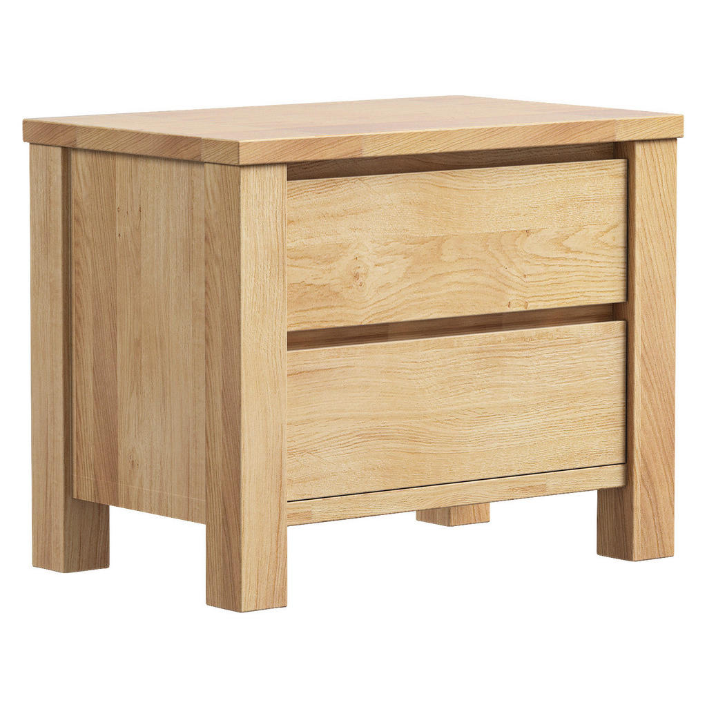 Linea Natura NOČNÍ STOLEK, divoký dub, barvy dubu, 60/47/38 cm 1