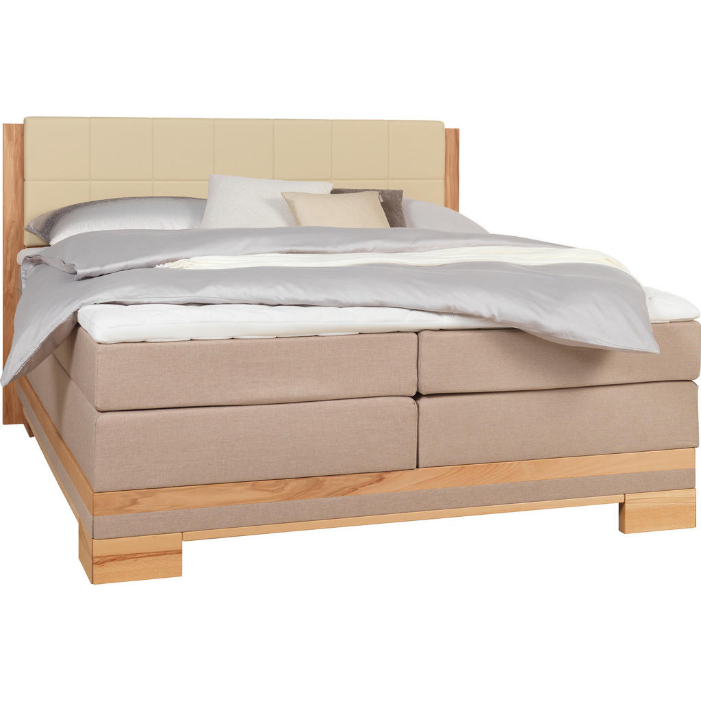 Linea Natura POSTEL BOXSPRING, 180/200 cm, barvy buku, béžová