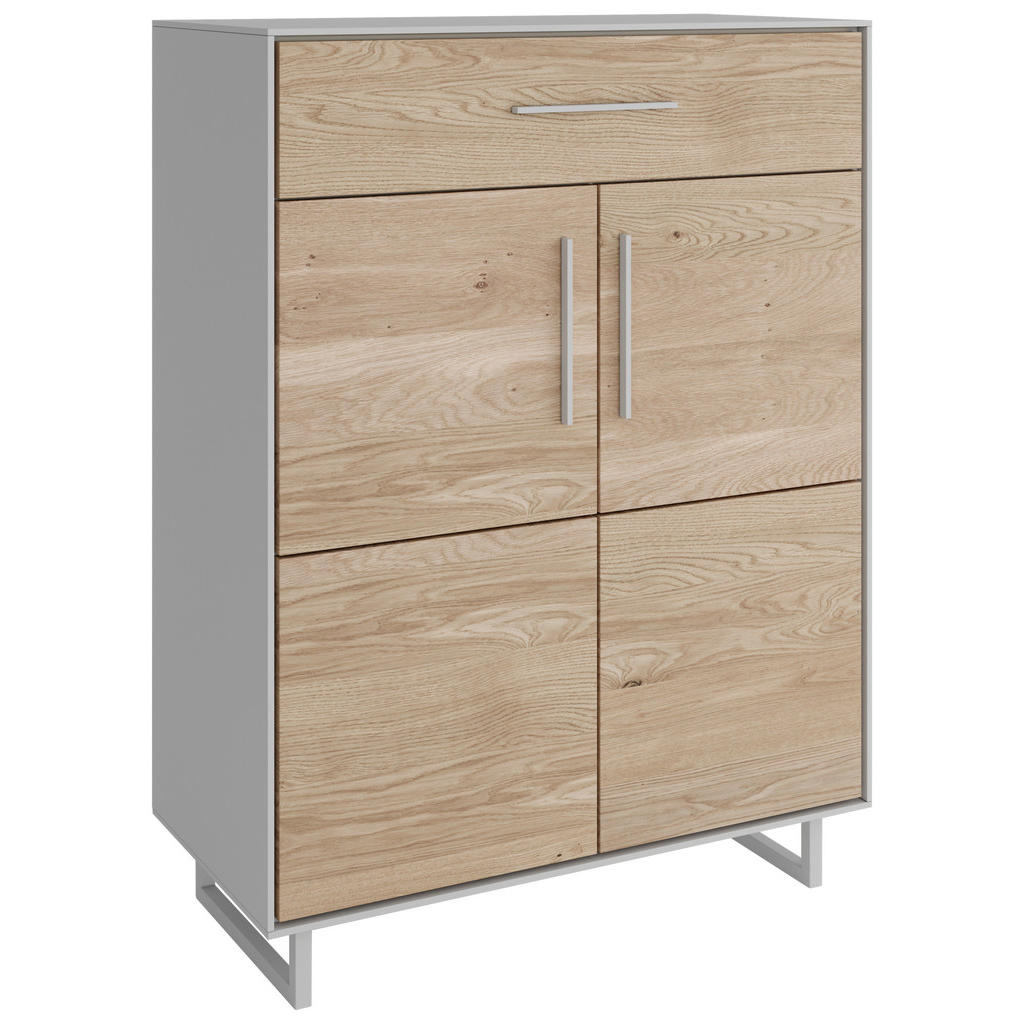 Livetastic BOTNÍK, kašmírová, dub bianco, dub, 82/100/40 cm