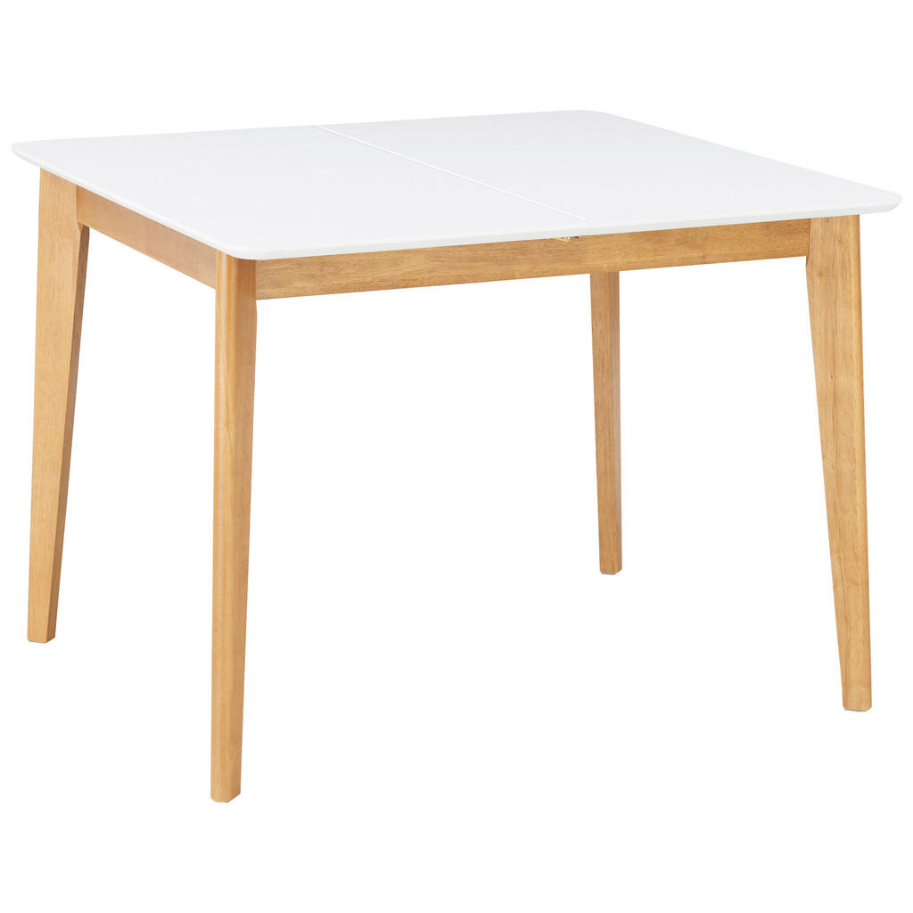 Livetastic JÍDELNÍ STŮL, bílá, 100-130/74/100 cm