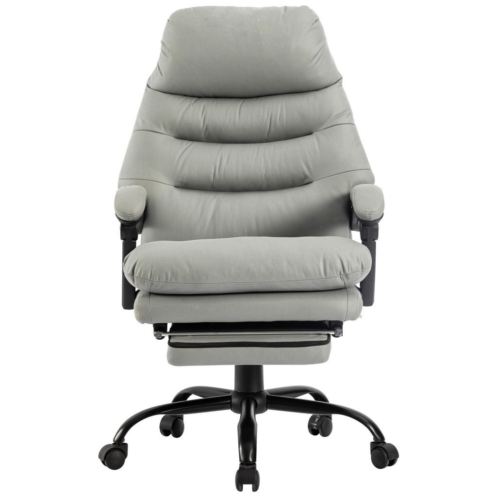 Livetastic KANCELÁŘSKÉ KŘESLO, mikrovlákno, šedá, černá 1