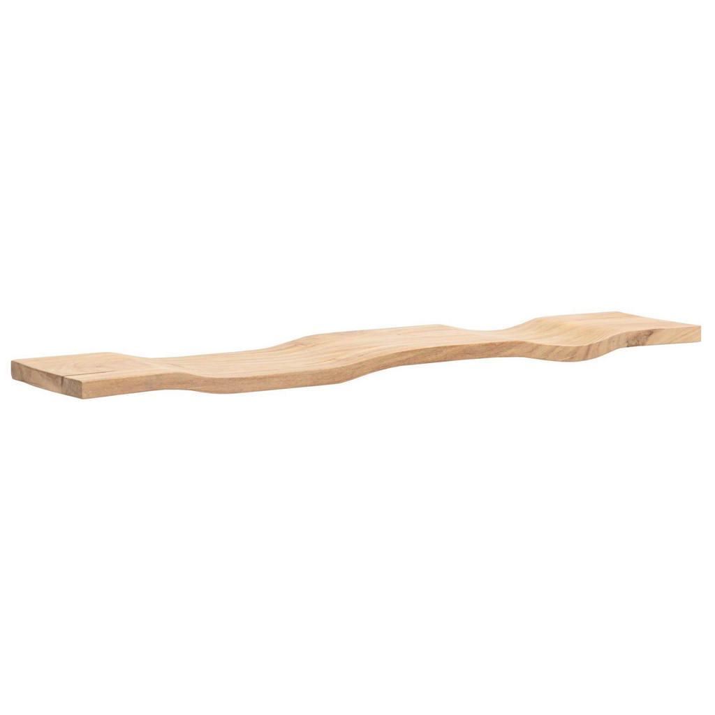 Livetastic NÁSTĚNNÁ POLICE, akácie, barvy akácie, 100/5/20 cm