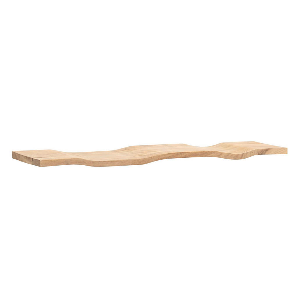 Livetastic NÁSTĚNNÁ POLICE, akácie, barvy akácie, 120/5/20 cm