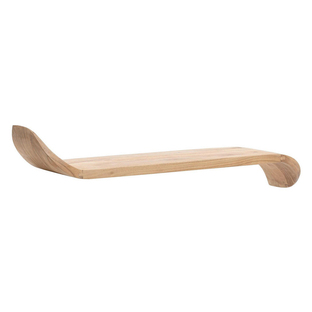 Livetastic NÁSTĚNNÁ POLICE, mangové dřevo, hnědá, 100/36/20 cm