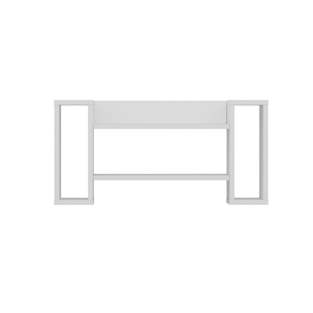 Livetastic NÁSTĚNNÝ REGÁL, bílá, 80,2/39,2/25,4 cm