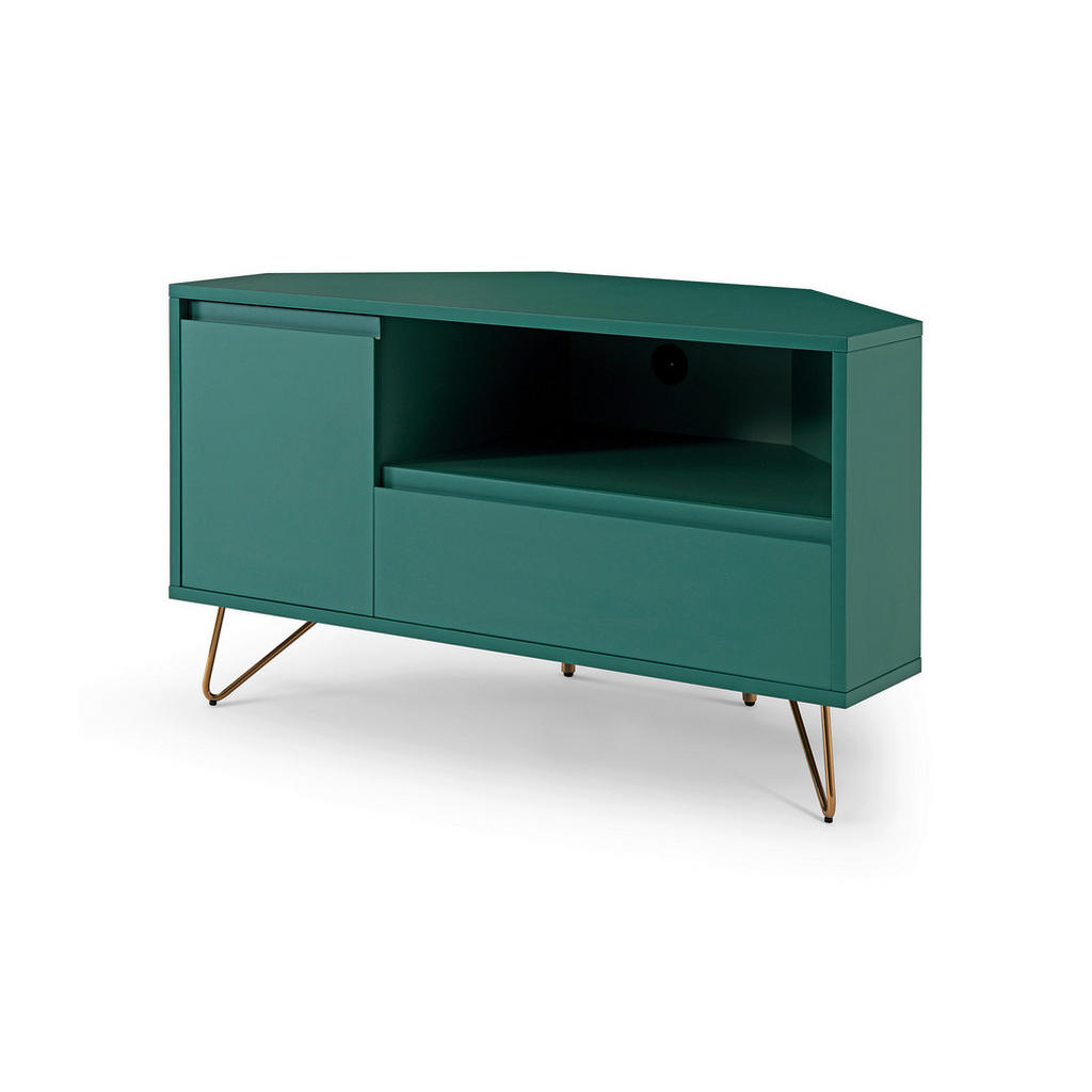 Livetastic NÍZKÁ KOMODA, zelená, 100/58/50 cm