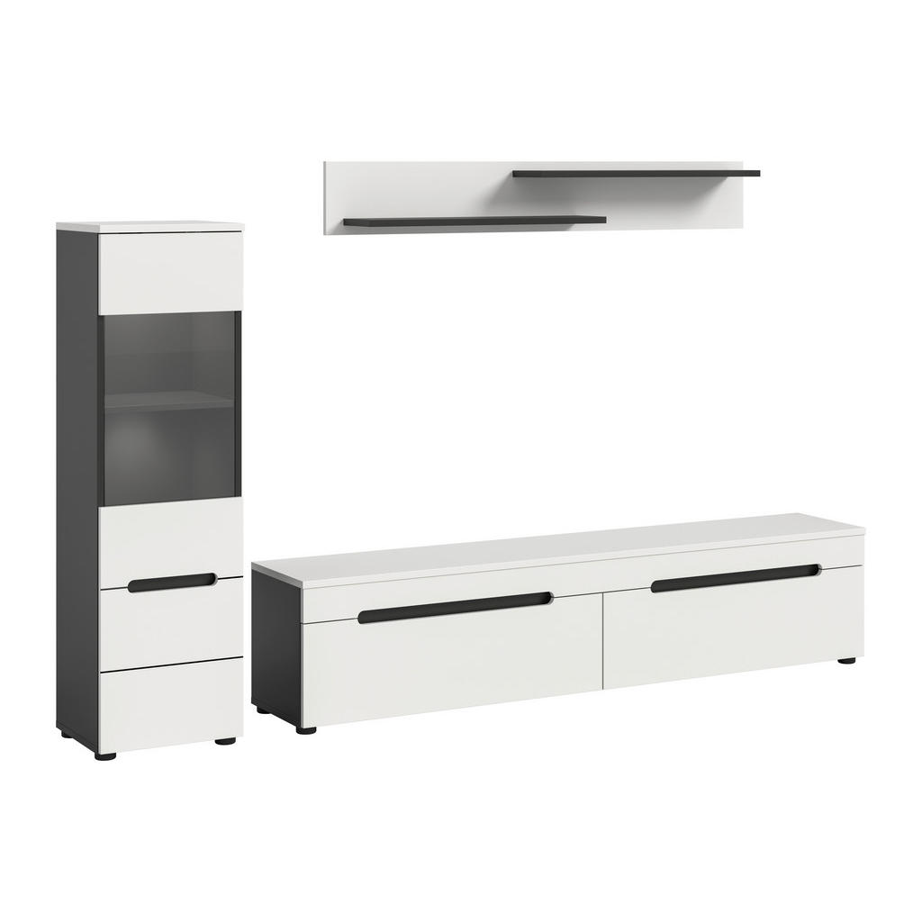 Livetastic OBÝVACÍ STĚNA bílá 1