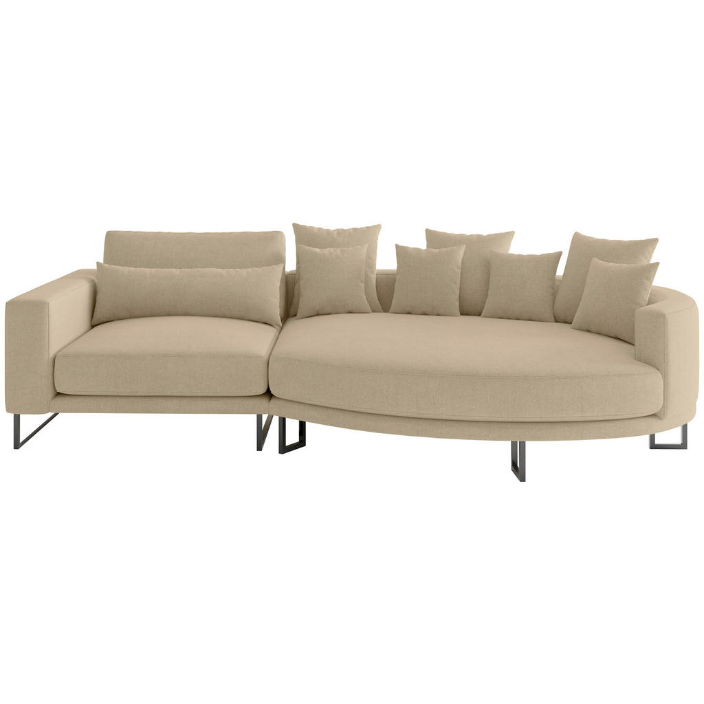Livetastic POHOVKA BIG SOFA, textil, béžová 1