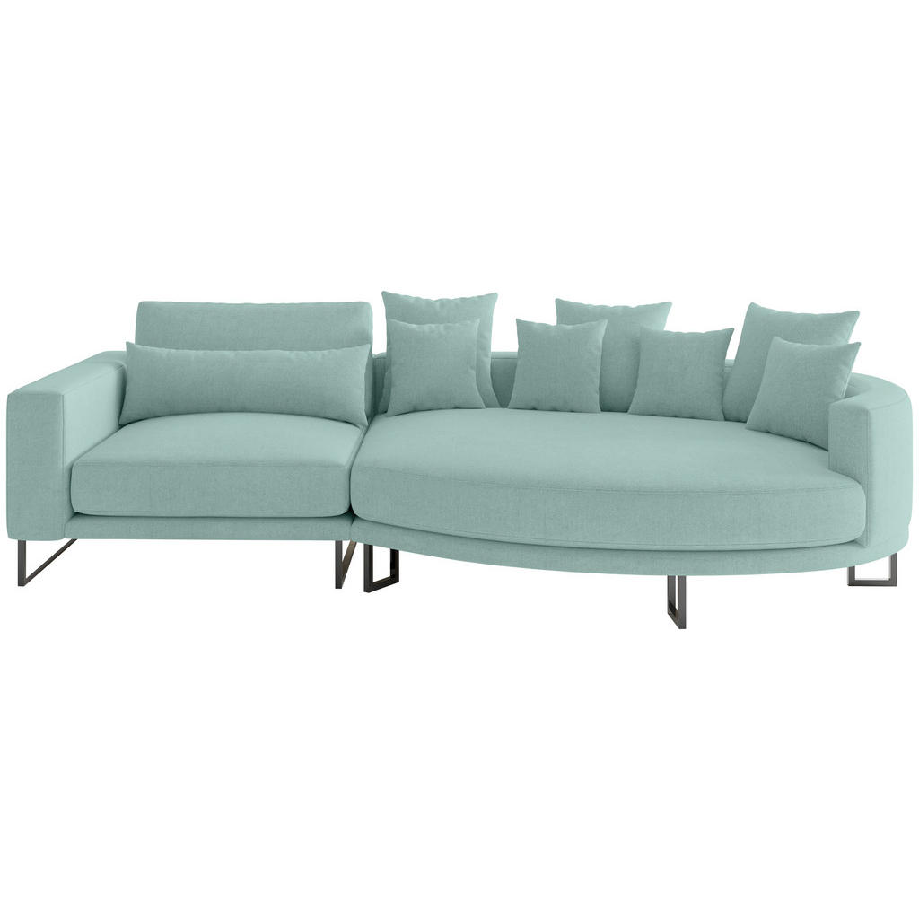 Livetastic POHOVKA BIG SOFA, textil, tyrkysová 1