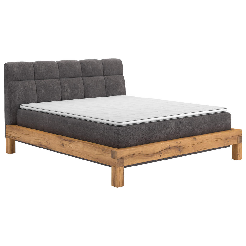 Livetastic POSTEL BOXSPRING, 160/200 cm, tmavě šedá 1