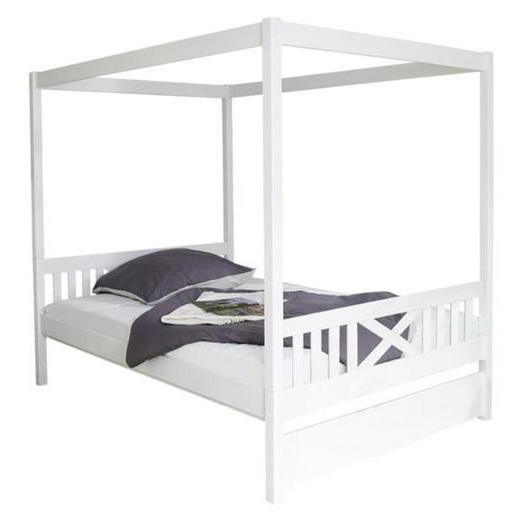 Livetastic POSTEL S NEBESY, 140/200 cm bílá