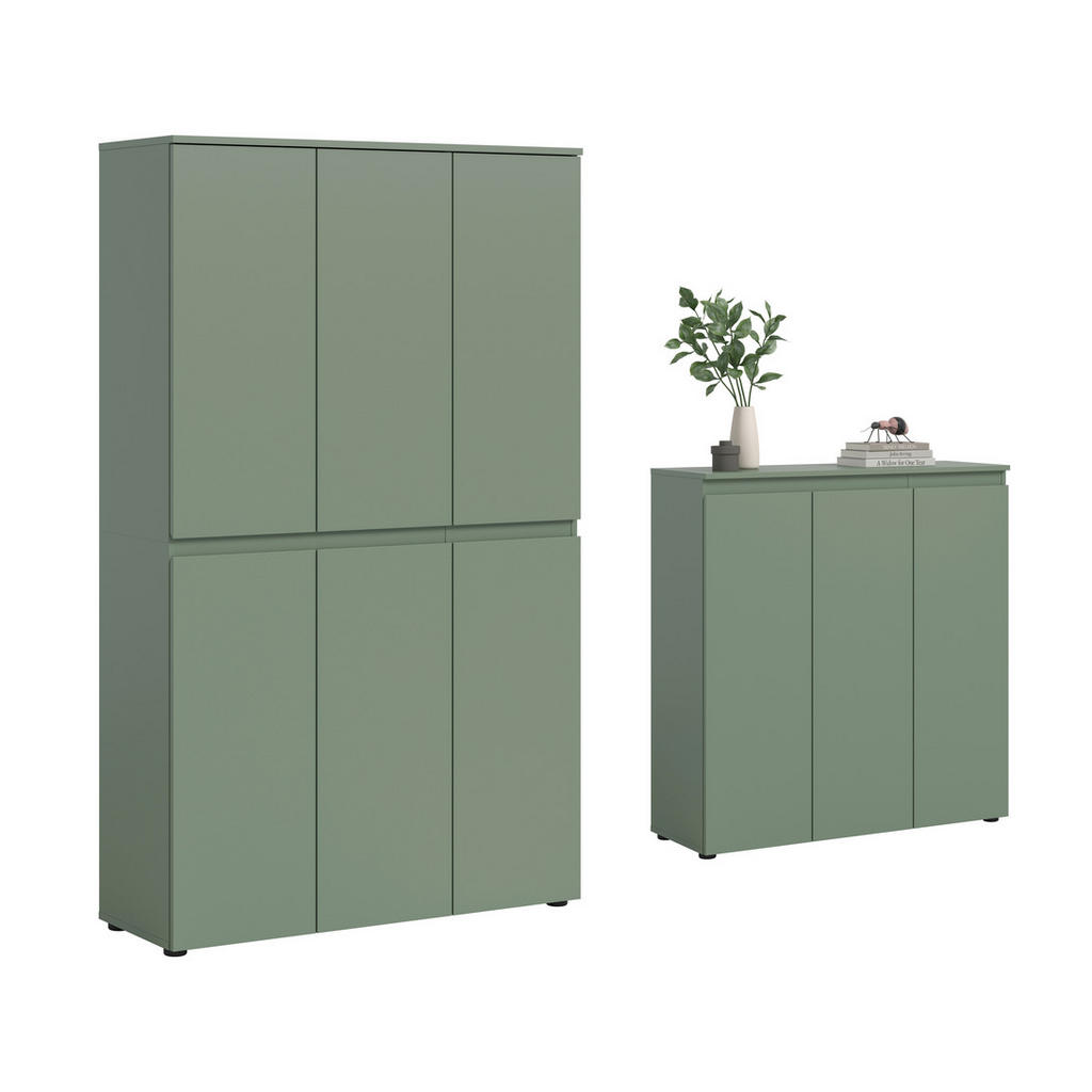 Livetastic PŘEDSÍŇOVÁ SADA, šedozelená, 105+105/175+111/37+37 cm