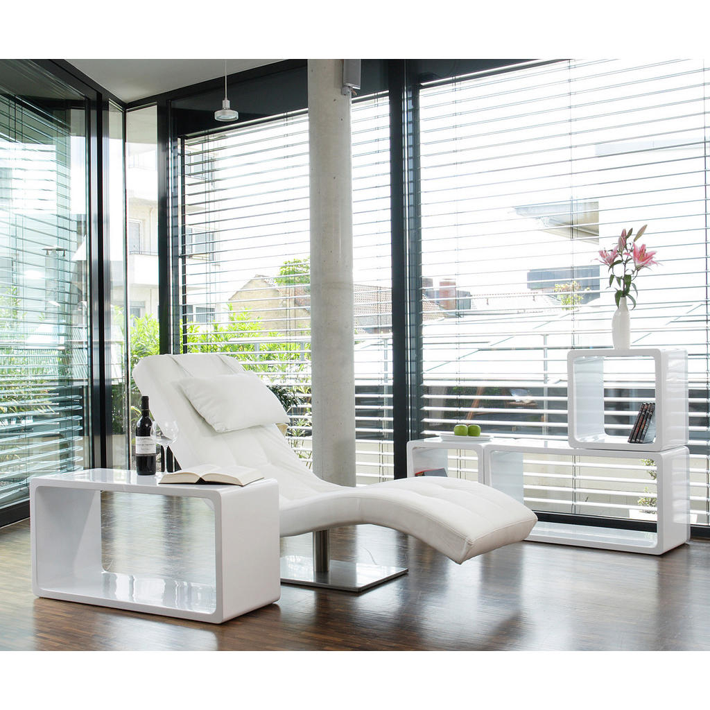 Livetastic RELAXAČNÍ VÁLENDA, textil, bílá