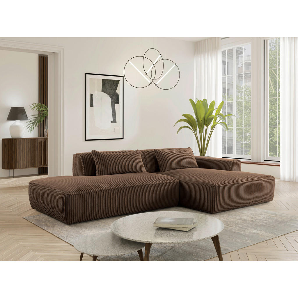 Livetastic ROHOVÁ SEDAČKA, plast, textil, kompozitní dřevo, hnědá