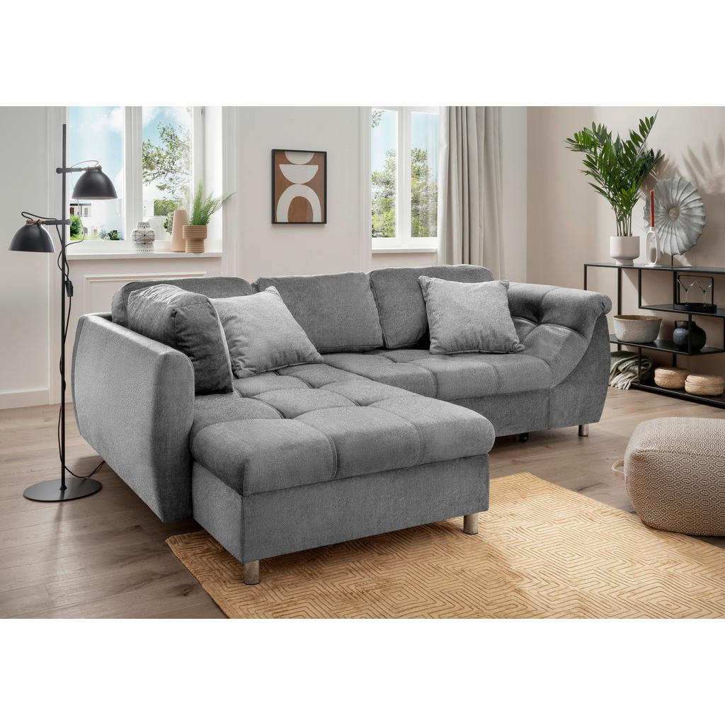 Livetastic ROHOVÁ SEDAČKA, textil, antracitová 1