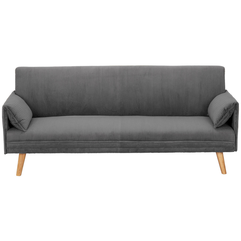 Livetastic ROZKLÁDACÍ POHOVKA, textil, šedá