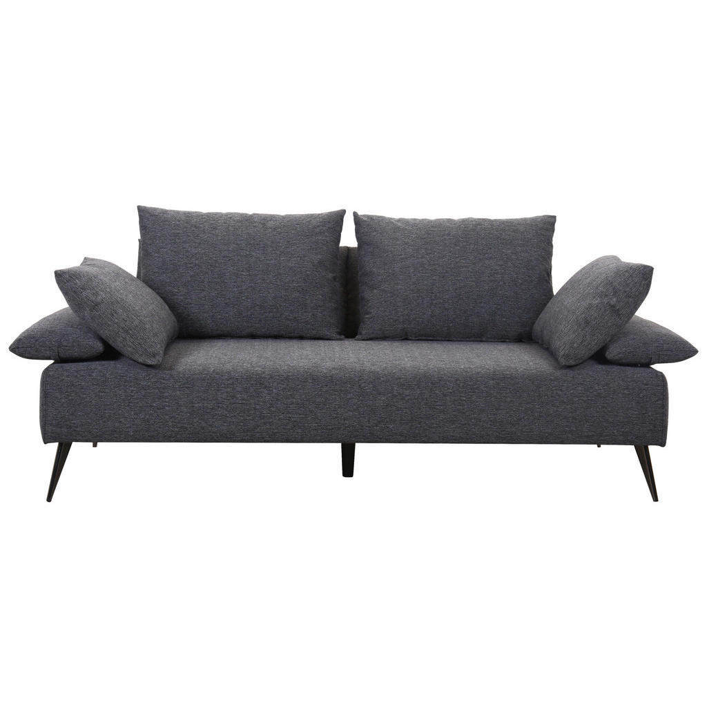Livetastic ROZKLÁDACÍ POHOVKA, textil, tmavě šedá