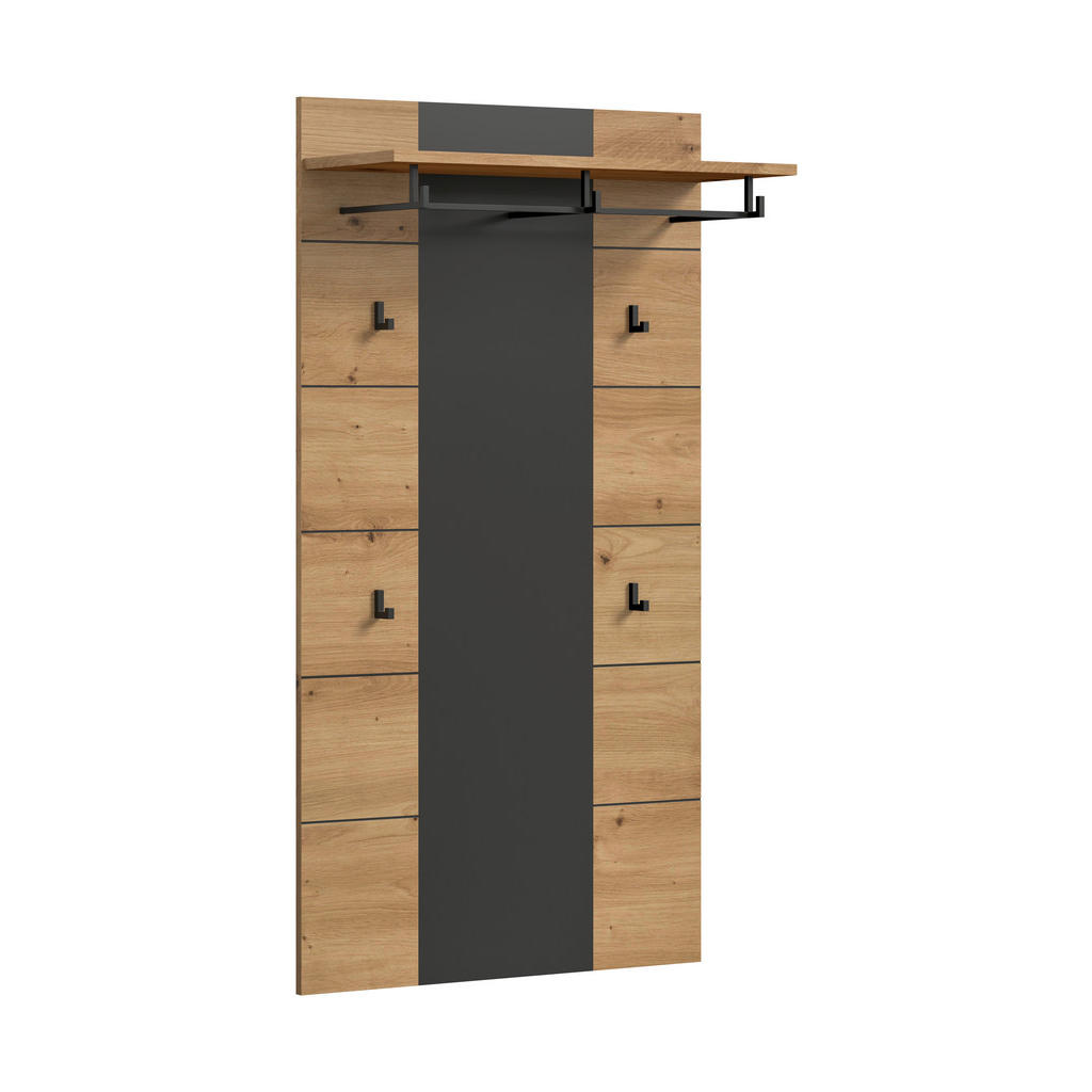 Livetastic ŠATNÍ PANEL, dub artisan, 80/145/29 cm