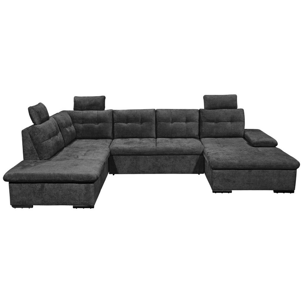 Livetastic SEDACÍ SOUPRAVA, textil, černá 1