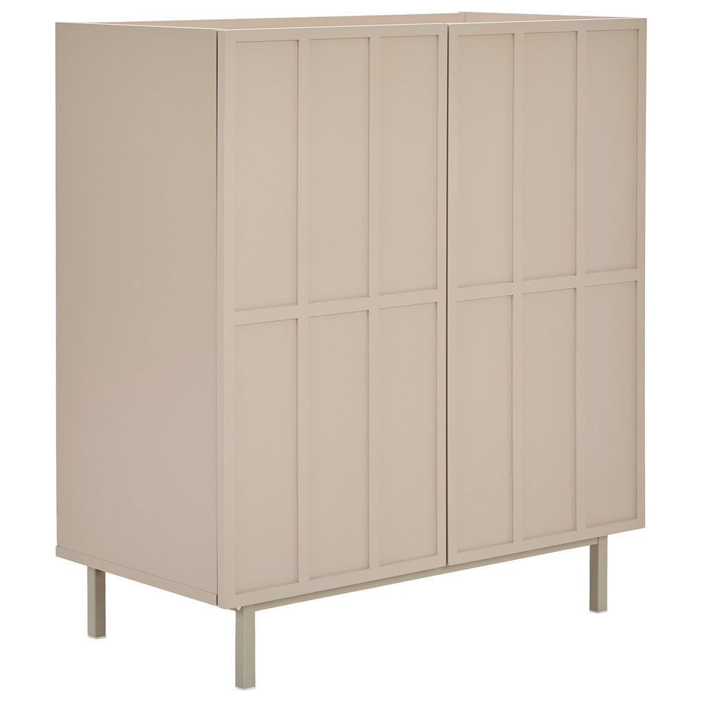 Livetastic ŠIROKÁ KOMODA, hnědá, 80/89/40 cm