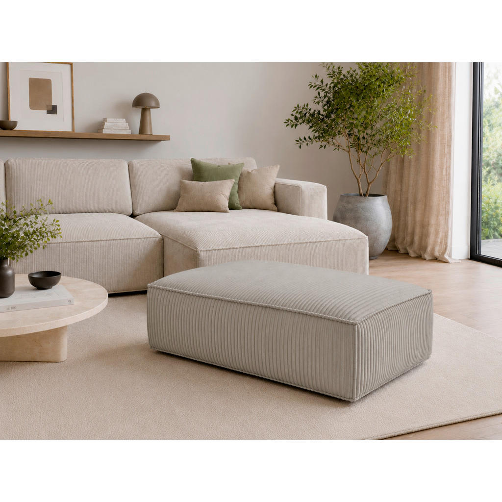 Livetastic TABURET, kompozitní dřevo, textil, 105/43/65 cm