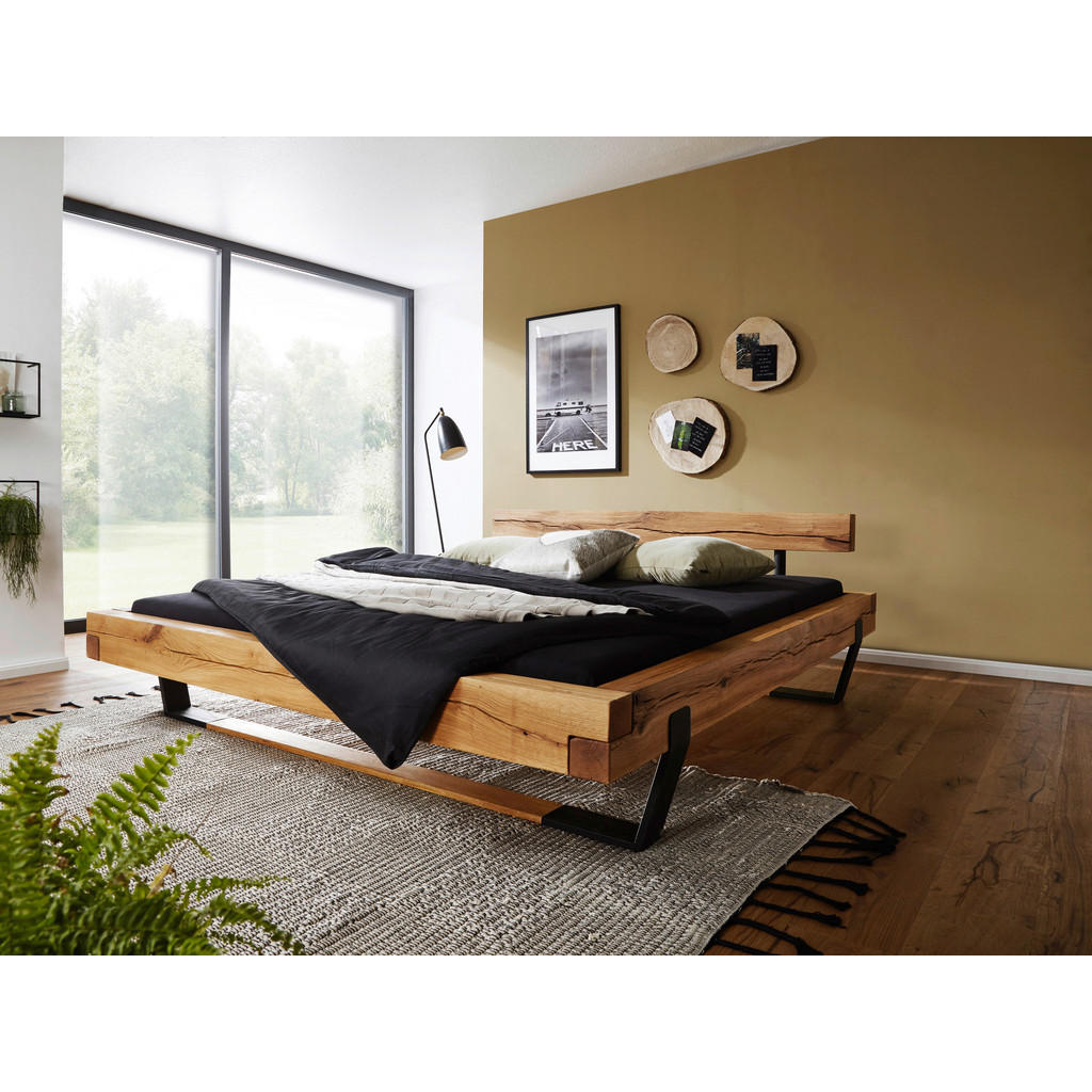 Livetastic TRÁMOVÁ POSTEL, 180/200 cm, barvy dubu