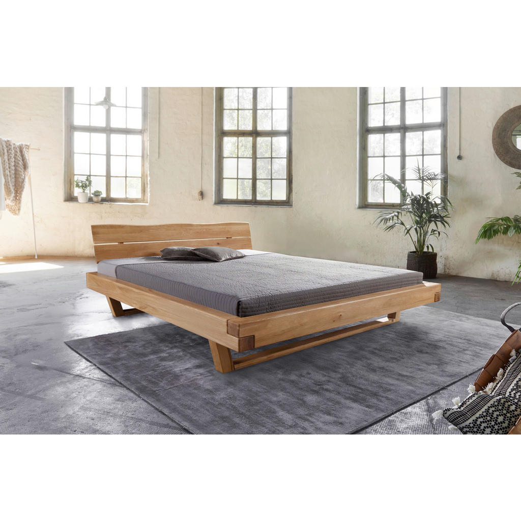 Livetastic TRÁMOVÁ POSTEL, 180/200 cm, divoký dub 3