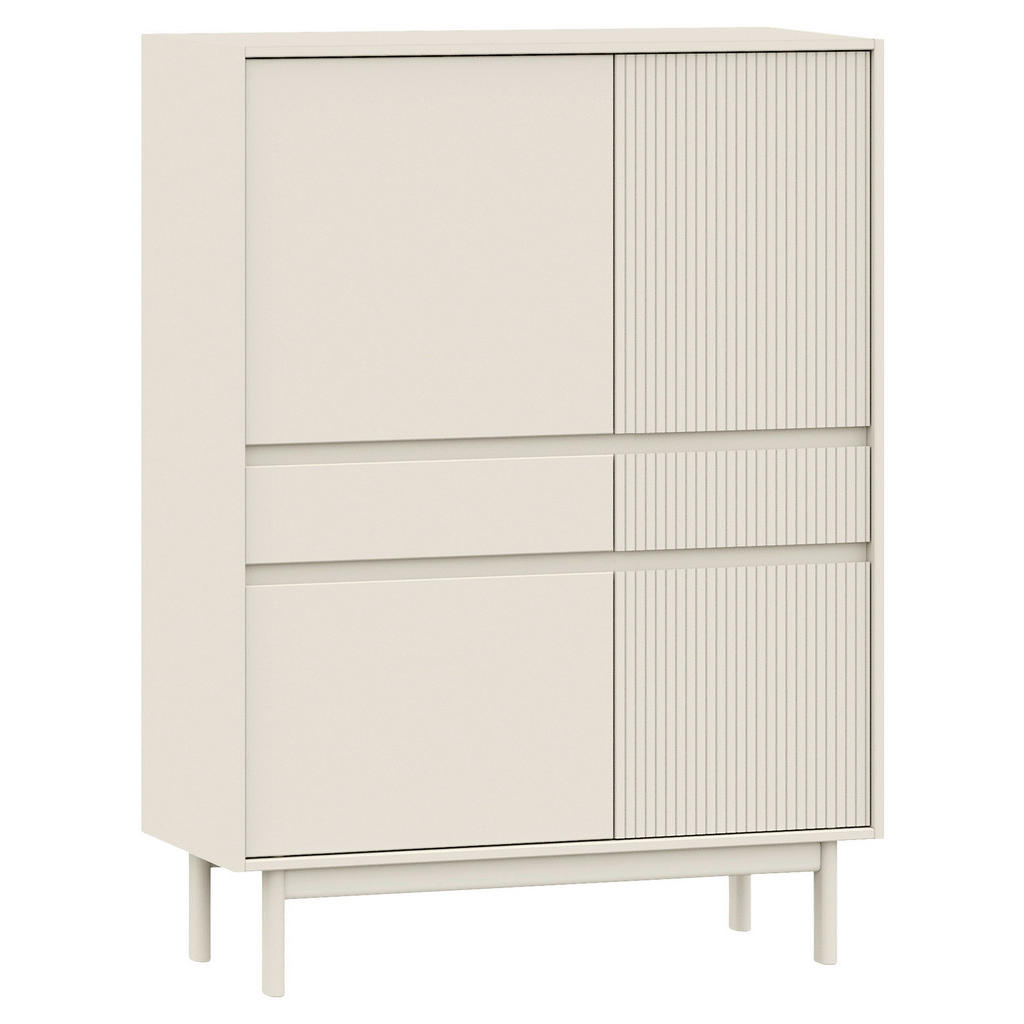 Livetastic VYSOKÁ KOMODA, pinie, kašmírová, 102/136/42 cm