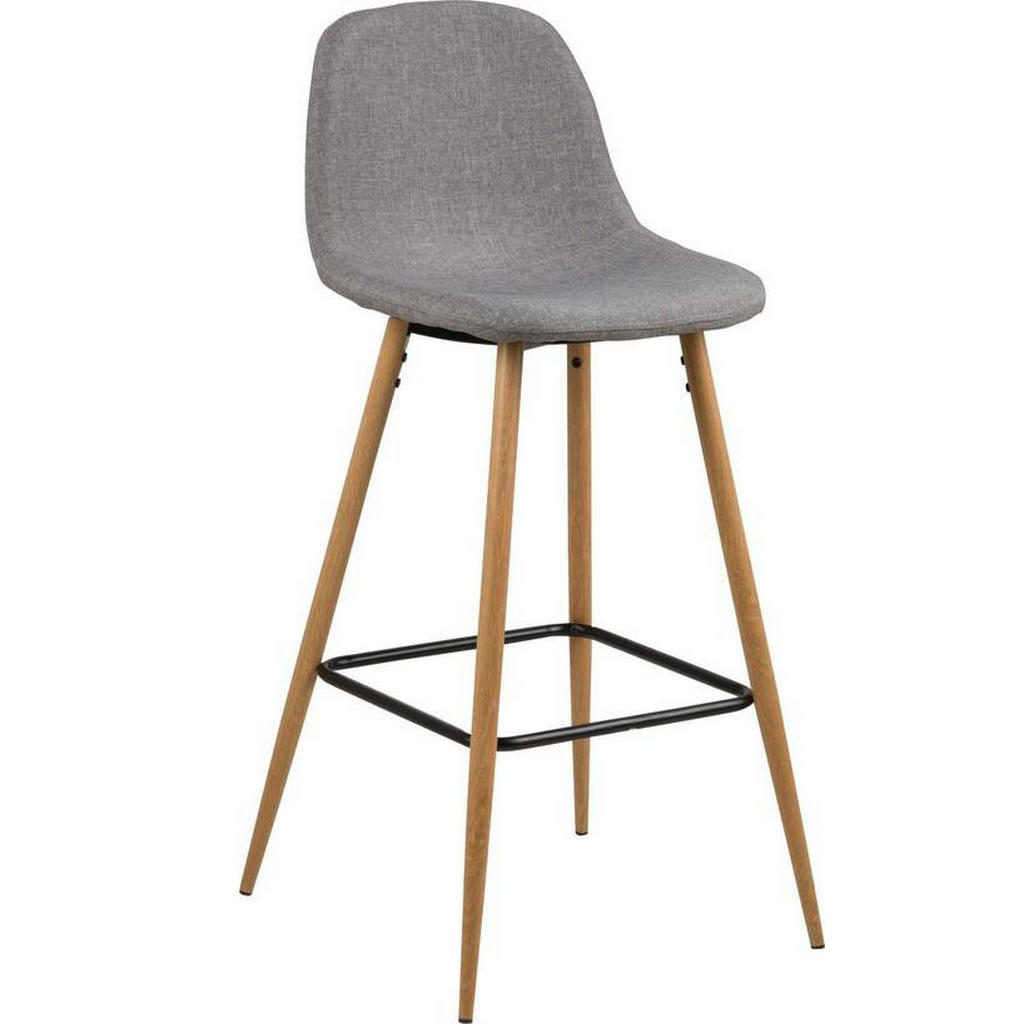 Lomoco BAROVÁ ŽIDLE, světle šedá