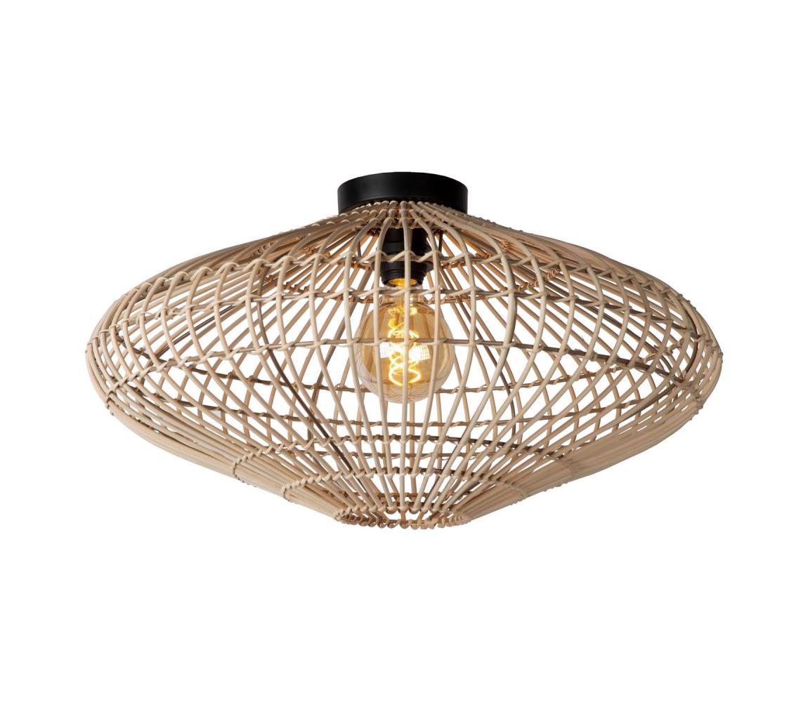 Lucide 03135/56/72 - Stropní svítidlo MAGALI 1xE27/40W/230V pr. 56 cm béžová 03135/56/72