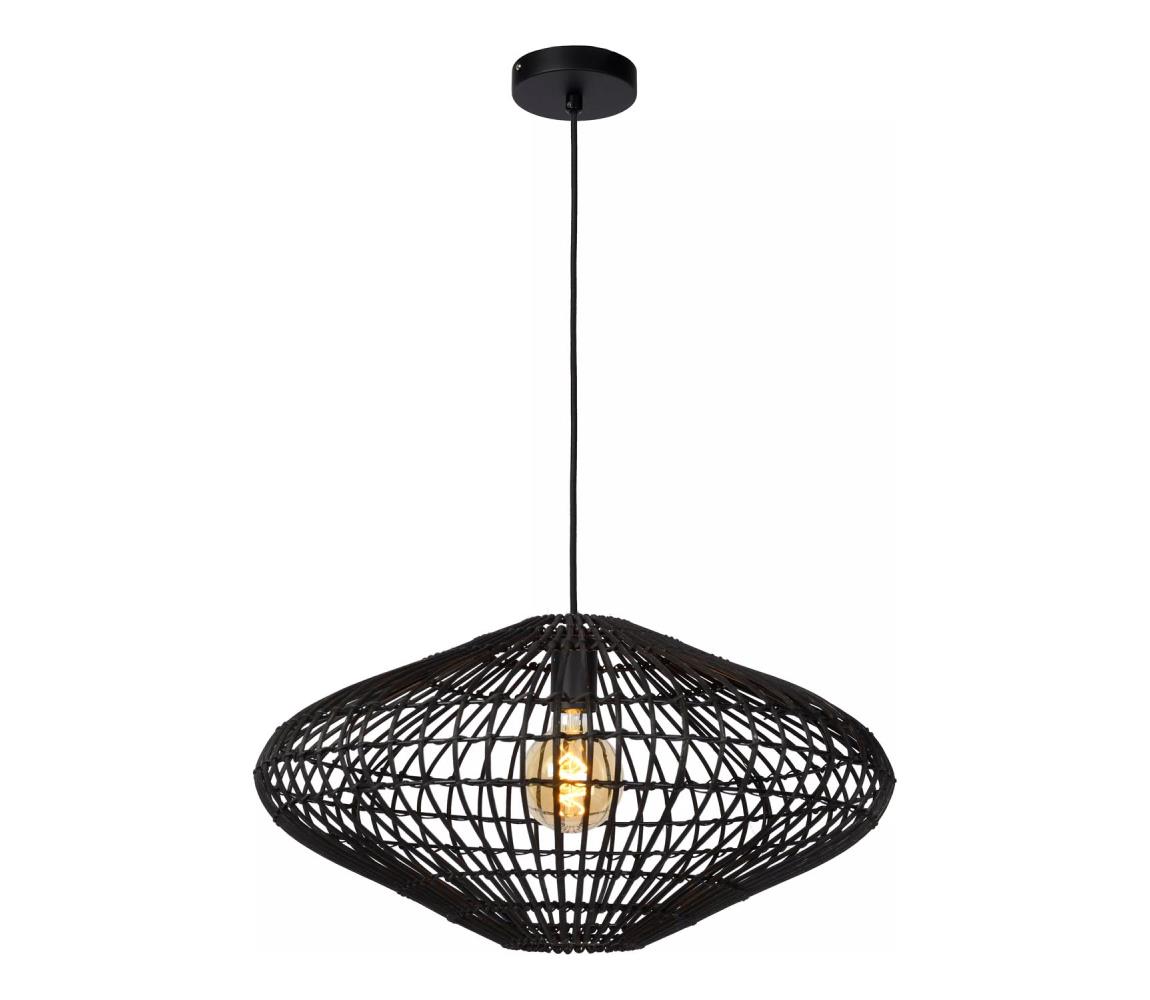 Lucide 03435/56/30 - Lustr na lanku MAGALI 1xE27/40W/230V černá 03435/56/30