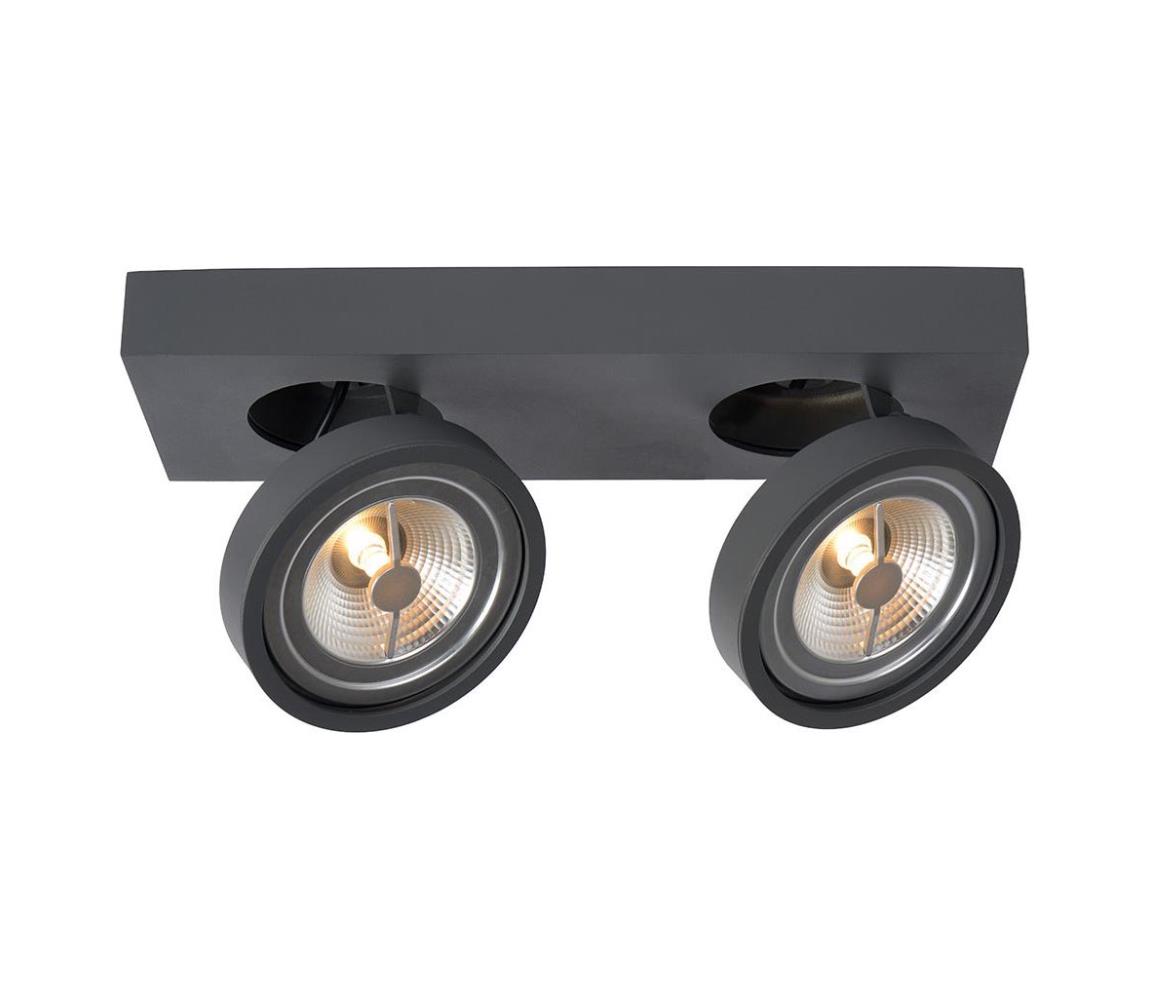 Lucide 09920/20/36 - LED Stmívatelné bodové svítidlo NENAD AR111 2xG53/10W/230V 09920/20/36