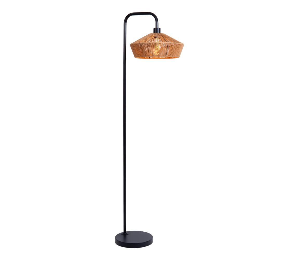 Lucide 10713/28/72 - Stojací lampa YUNKAI 1xE27/60W/230V hnědá 10713/28/72