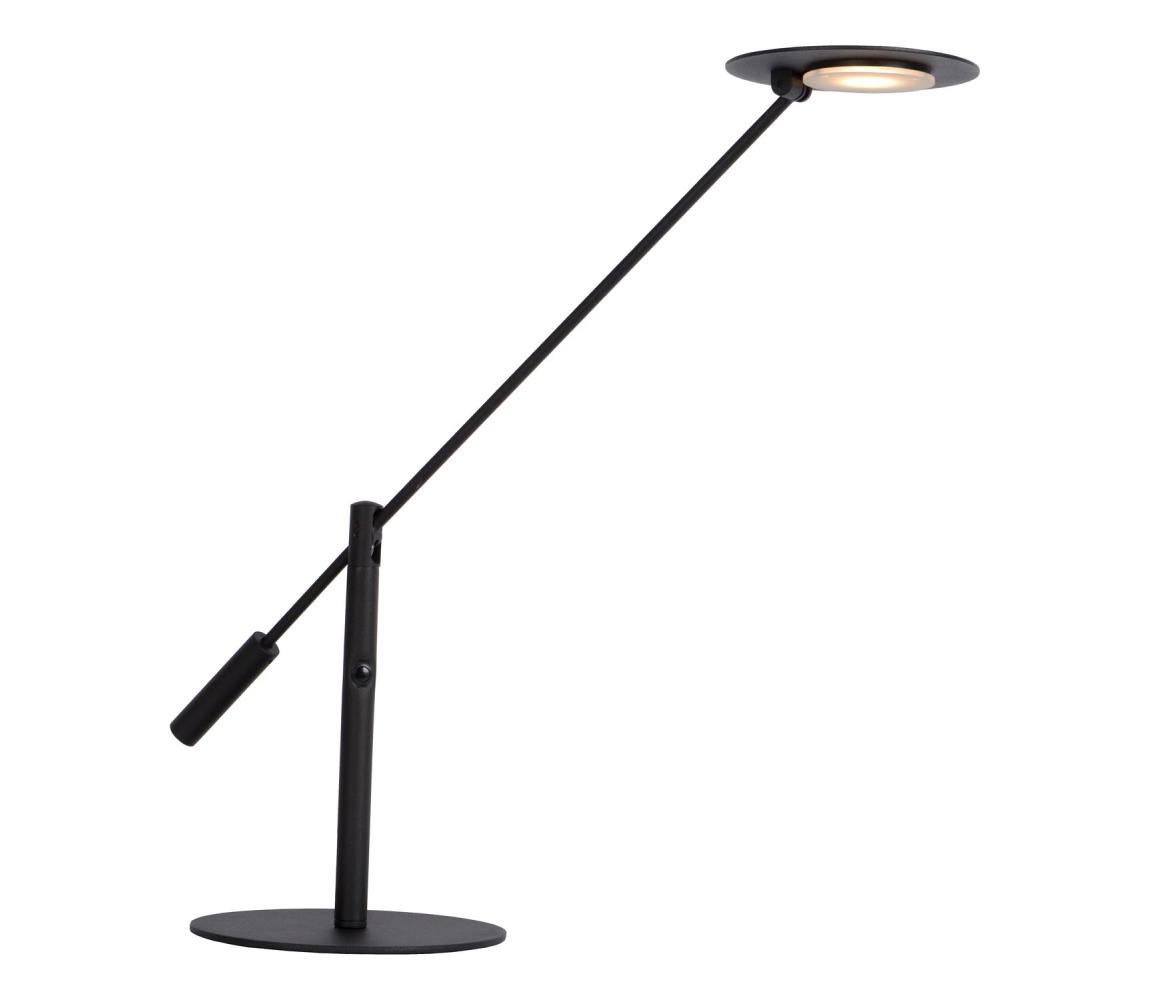 Lucide 19666/09/30 - LED Stmívatelná stolní lampa ANSELMO LED/9W/230V černá 19666/09/30