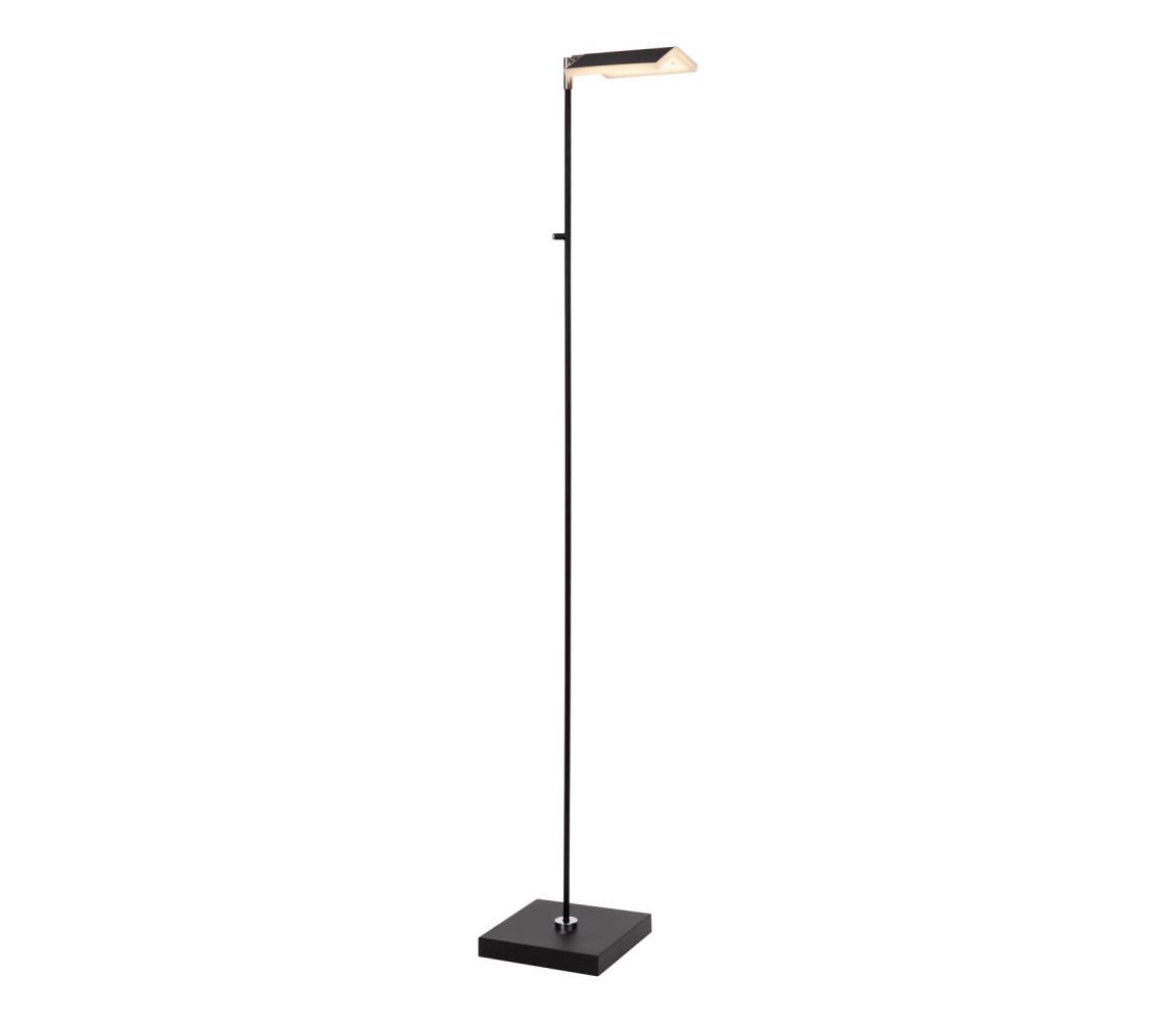 Lucide 19730/10/30 - LED Stmívatelná stojací lampa AARON LED/12W/230V černá 19730/10/30