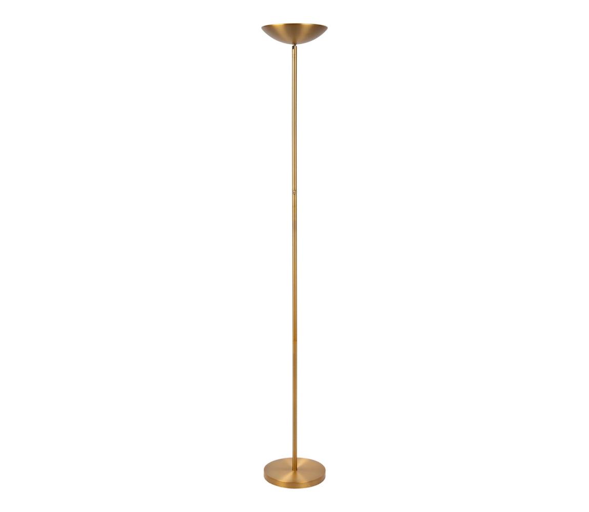 Lucide 19791/20/02 - LED Stmívatelná stojací lampa ZENITH LED/20W/230V zlatá 19791/20/02