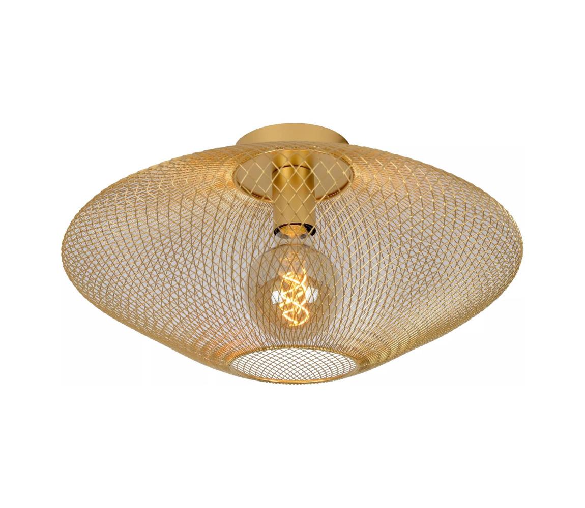 Lucide 21123/45/02 - Stropní svítidlo MESH 1xE27/40W/230V mosaz 21123/45/02