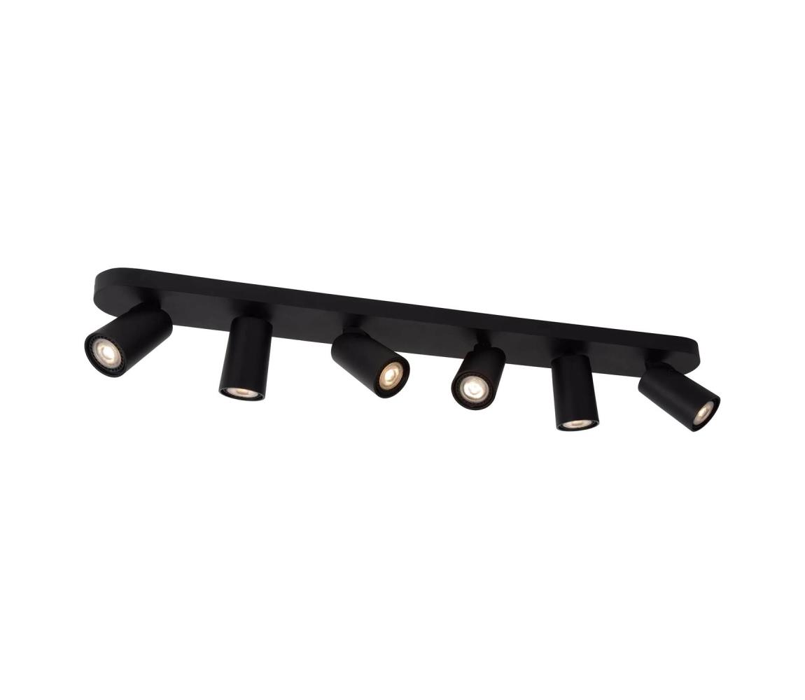 Lucide 23954/31/30 - LED Bodové svítidlo XYRUS 6xGU10/5W/230V černá 23954/31/30