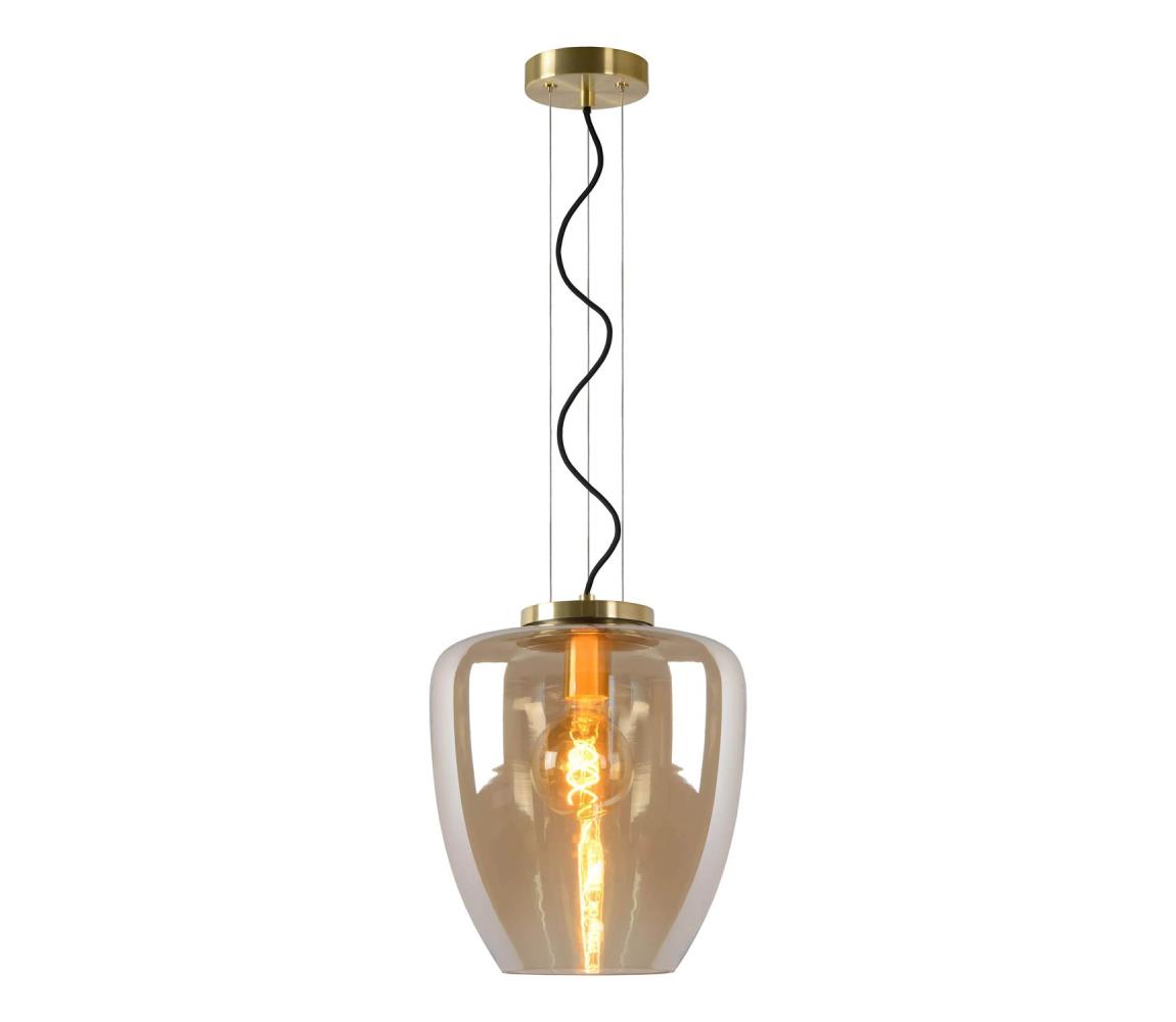 Lucide 30473/28/62 - Lustr na lanku FLORIEN 1xE27/60W/230V zlatá 30473/28/62