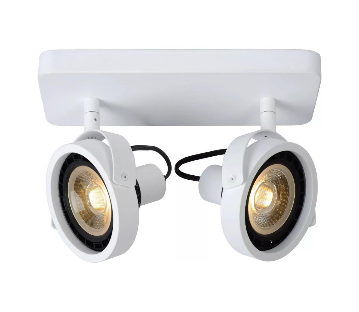 Lucide 31931/24/31 - LED Stmívatelné bodové svítidlo TALA 2xGU10/12W/230V bílá 31931/24/31