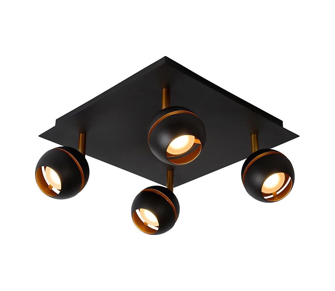 Lucide 77975/20/30 - LED bodové svítidlo BINARI 4xLED/5W/230V černé 77975/20/30