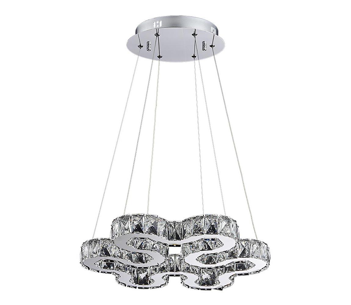 LUXERA  - LED křišťálový lustr na lanku STRADA LED/30W/230V 
